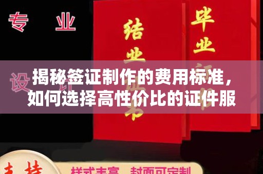 丰城揭秘签证制作的费用标准，如何选择高性价比的证件服务