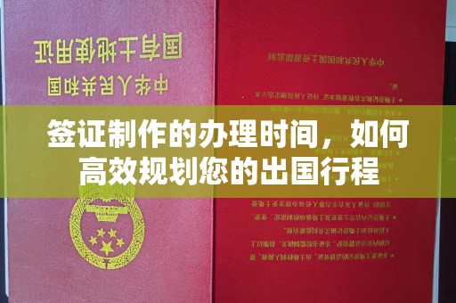 丰城签证制作的办理时间，如何高效规划您的出国行程
