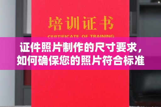 丰城证件照片制作的尺寸要求，如何确保您的照片符合标准？