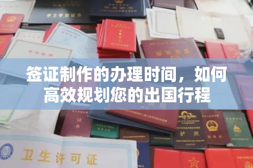 丰城签证制作的办理时间，如何高效规划您的出国行程