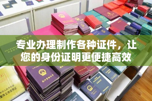 丰城专业办理制作各种证件，让您的身份证明更便捷高效