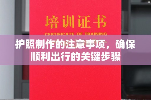丰城护照制作的注意事项，确保顺利出行的关键步骤
