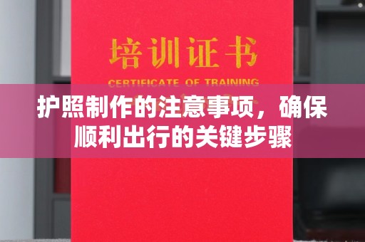 丰城护照制作的注意事项，确保顺利出行的关键步骤